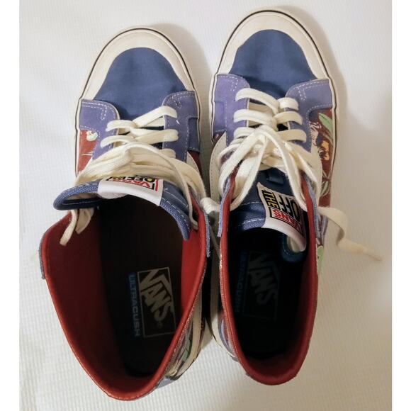 Vans Sk8-Hi 138 Decon Hawaiian Jungle Canvas High Top Sneakers Men’s 8.5 - Picture 8 of 9